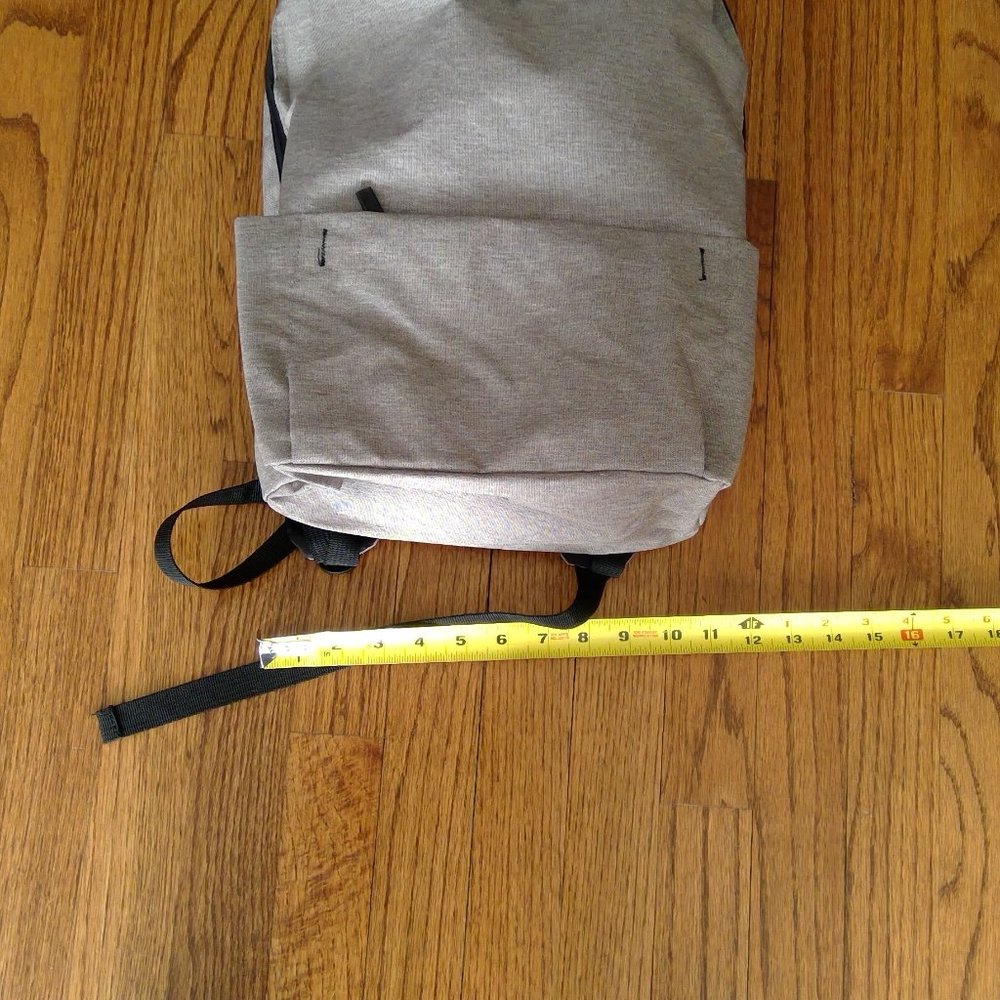 Light Gray Backpack Bag - Picture 9 of 10